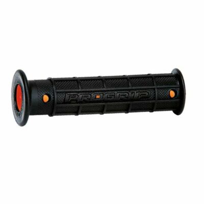 Coppia Manopole PROGRIP Universale Moto Strada 729-102 Singola Densità Nero Chiuse