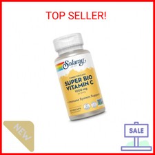 Solaray Super Bio Buffered Vitamin C 1000mg, Two-Stage, Timed Release Vitamin C