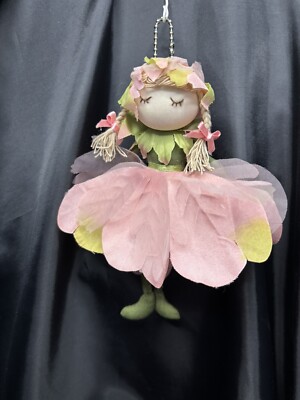 Green Tea Products, Inc. Precious 6  Hanging Flower Fairy Pixie CUTE