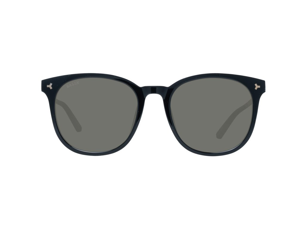 Bally BY0047-K 01E Черные поляризованные квадратные пластиковые солнцезащитные очки в оправе 55-20-145 Glo 38990₽