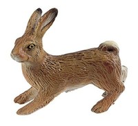 Bullyland 64359 - Spielfigur, Feldhase, Ca. 6 Cm