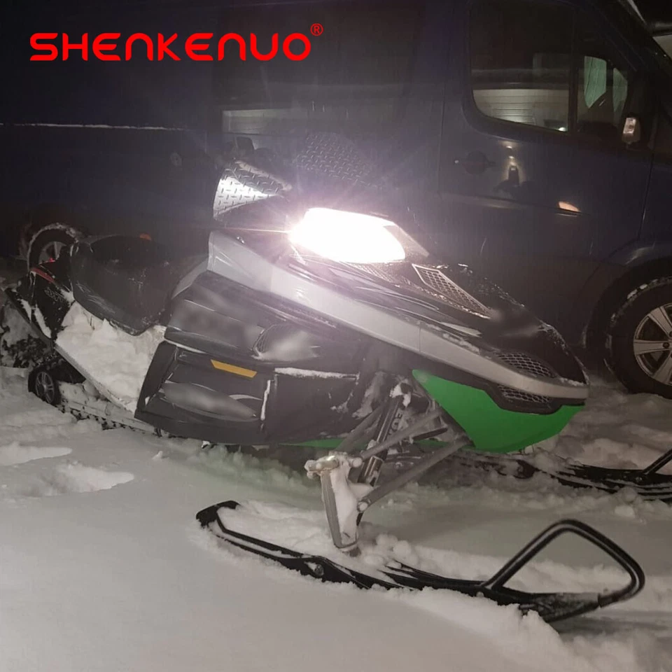 2 881 Bombillas LED para Faros Motos de Nieve Arctic Cat ZR 440 500 600 700 800 900 Foto 2 de 4