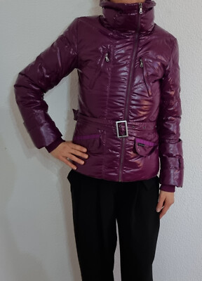 Calvin Klein Jeans Jacke Winterjacke Daunenjacke Lila Down Jacket Gr. L