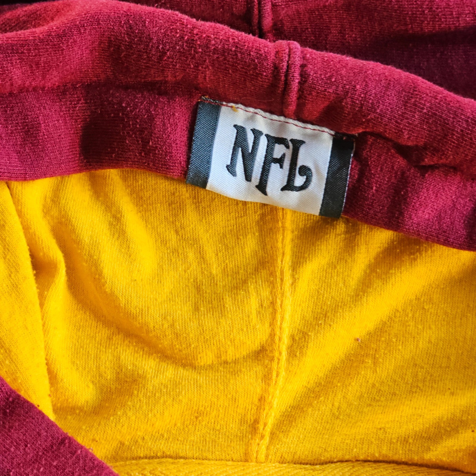 NFL Washington Redskins Hoodie Large Red image 4