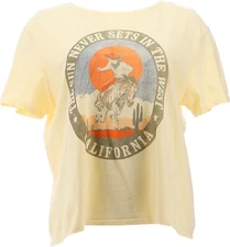 Junk Food Cotton Graphic-Print Tee Shirt Solee M NWOT (723)