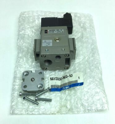NEW SMC NAV3000-N03-5D SOFT START VALVE DC24V 0.2-1.0 MPa