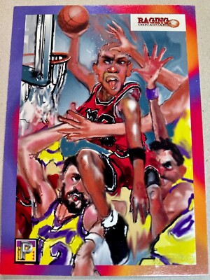 Michael Jordan 1992 Prestige Raging Chicagoans #100 Prototype