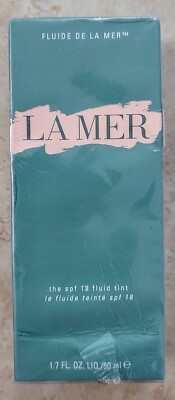 La Mer The SPF 18 Fluid Tint Broad Spectrum 04 Dark 1.7 oz 50 ml Sealed 