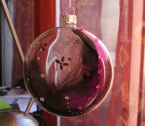 Détails Sur Boule De Noël Personnalisée Mon Premier Noël Boule De Noël En Verre Applati