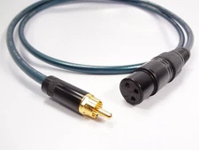 Clairmont Cable AES EBU 110 Ohm SPDIF 75 Ohm RCA XLR Digital Audio Adapter Cable
