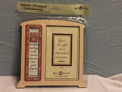 Photo framed sentiments Quality Art work successful marriage