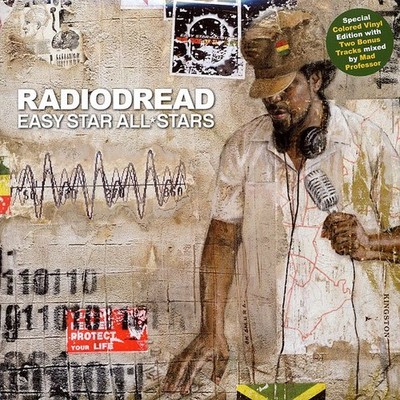 Easy Star All-Stars - Radiodread LP Green Yellow Vinyl 2007 Easy Star NM/NM