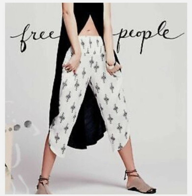 Free People X-Small Diamond Print Harem Pant $78