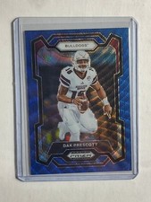 2024PANINI PRIZM DRAFT PICKS BLUE WAVE DAK PRESCOTT 128/249 FOOTBALL CARD #65