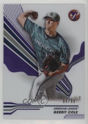2024 Topps Pristine All-Star Game Purple Refractor 8/99 Gerrit Cole #294 uk2