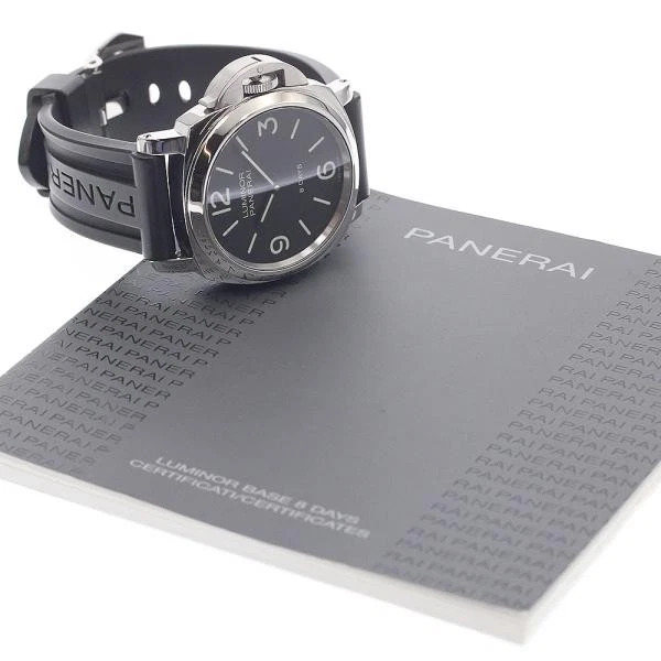 Panerai — Officine Panerai Luminor Base 8 Days Acciaio PAM00560 44mm SS Watch #C3062
