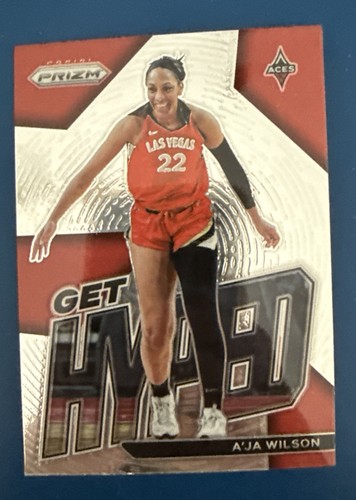 A'ja Wilson #7 — 2023 Panini Prizm WNBA Get Hyped basketball card