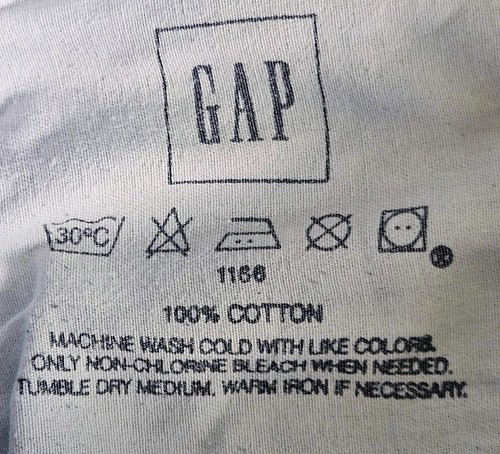 Stivali uomo Gap 1969 adatti jeans denim lavaggio chiaro taglia 32x32 made in USA vintage - Foto 6 di 13