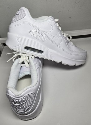 Nike Air Max 90 Triple White 2021  (CD6864-100) Size 7Y