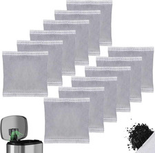 12PCS Charcoal Odor Absorber, Household Activated Charcoal Odor Absorber, Bamboo