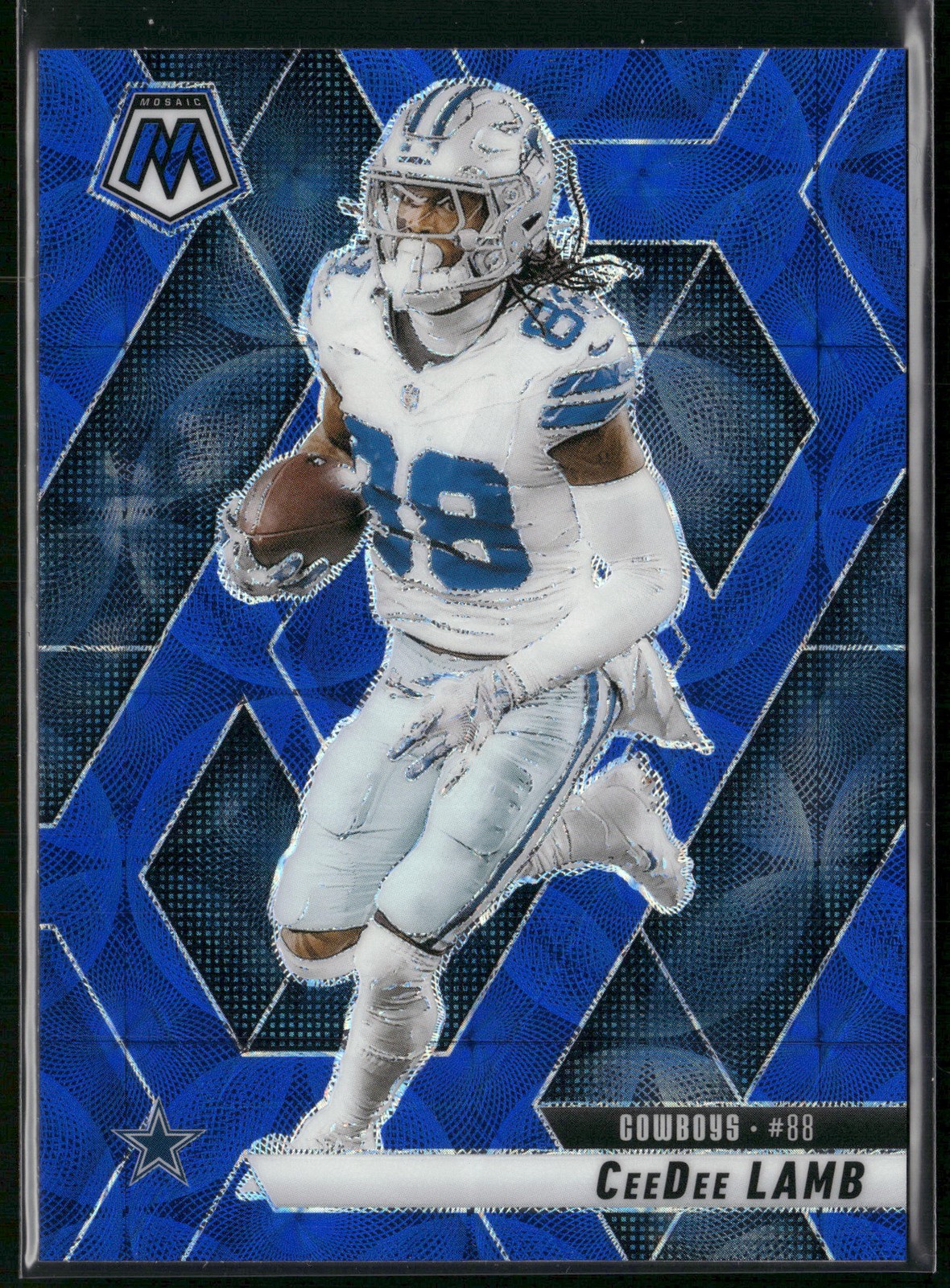 2025 Panini Mosaic #209 CeeDee Lamb Blue Scope