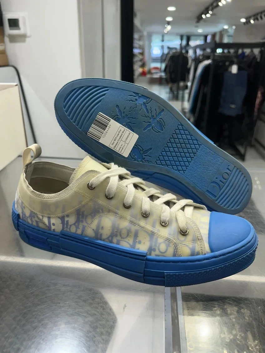 Dior B23 Low Dior Oblique - Blue for sale | eBay