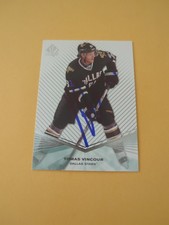 Tomas Vincour Signed Dallas Stars Card