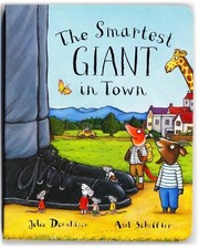 The Smartest Giant in Town by Donaldson, Julia Hardback Book The Cheap Fast Free