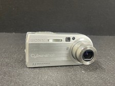 SONY Cyber-shot DSC-P150 Compact Digital Camera with Scratches and Wear