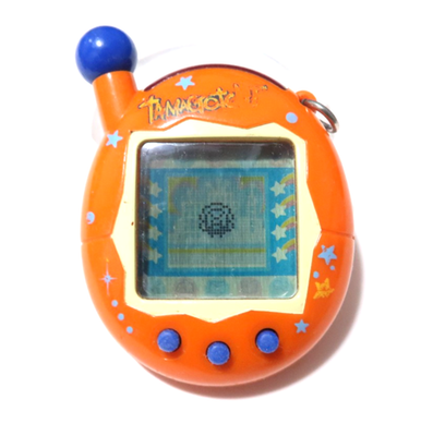 Tamagotchi Connexion V4.5 EU Exclusive Bandai Orange Stars English