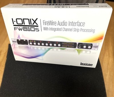 Lexicon I-ONIX FW810S FireWire 10 Input/12 Output Audio-Interface