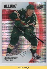 2023-24 Upper Deck Allure Red Rainbow Kirill Kaprizov #25 READ