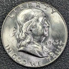 1963-D Franklin Silver Half Dollar 50C STUNNER! Old Glory C&C Weekly 1c Auction!