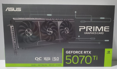 ASUS Prime Nvidia GeForce RTX 5070 Ti 16GB GDDR7 OC Edition Gaming Grafikkarte