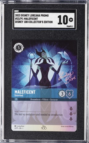 Maleficent - Uninvited graded SGC 10 for sale on eBay