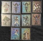 2025 Bo Jackson Battle Arena Silver Sparkle Dart-Board Skuba Brockness J-Cam +