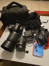 Nikon D40X Digital Camera  AF-S DX 55-200mm  18-55mm Lens, Battery Charger