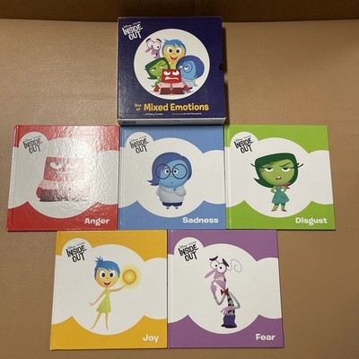 Inside Out Box of Mixed Emotions Book Set by Disney 2015 Hardcover