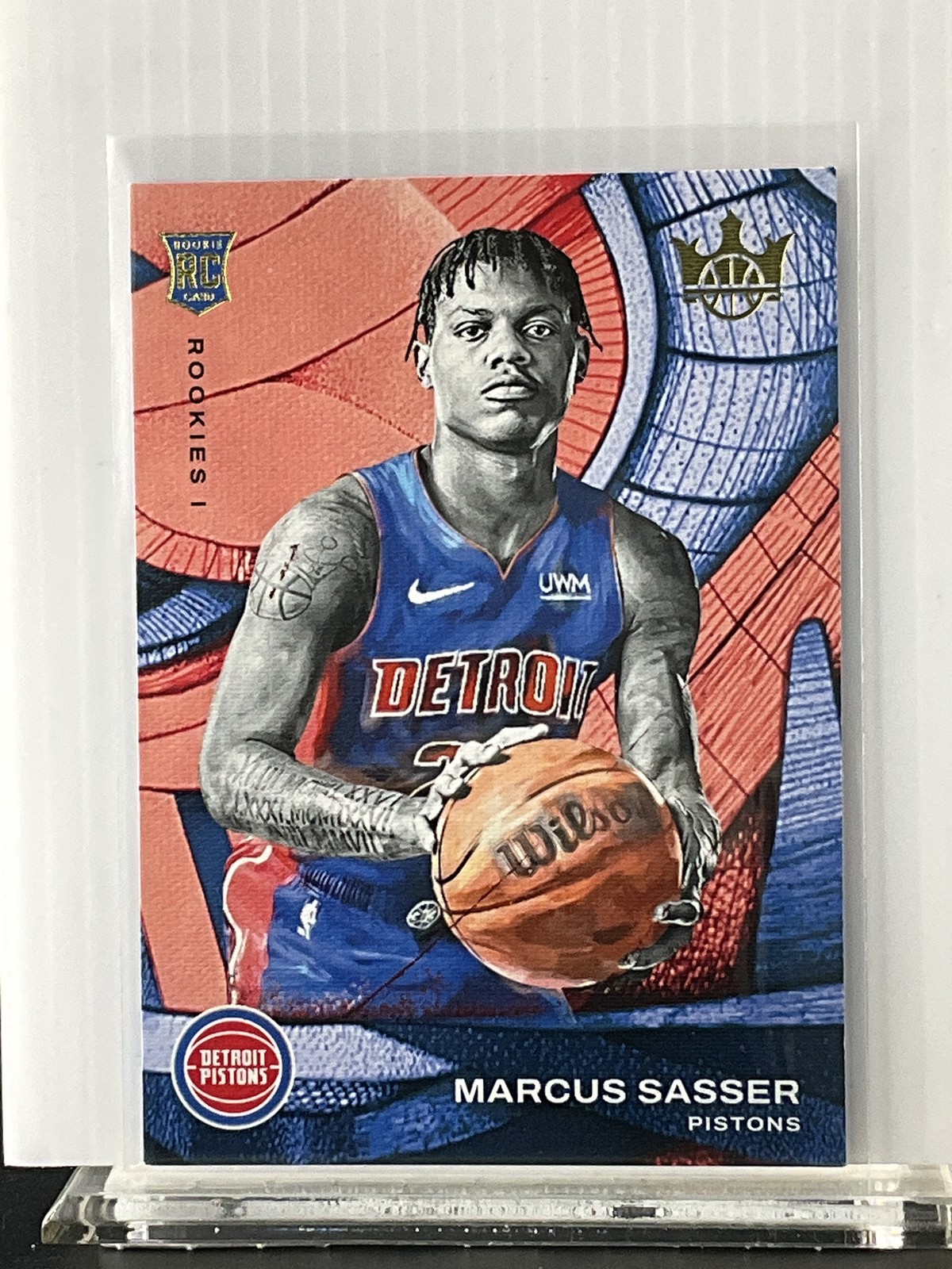 2023-24 Panini Court Kings #87 Marcus Sasser - RC - 18054