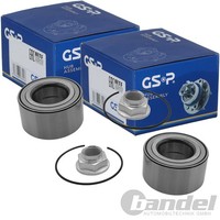 2X Gsp RADLAGER-SATZ Vorne Beidseitig Passend FÜR Hyundai Accent I20 Kia Rio