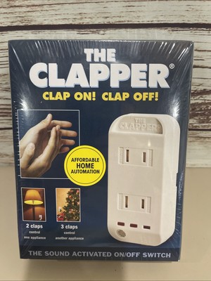 -NEW- The Clapper Wireless Sound Activated On/Off Switch (CL840R12) Clap on Off