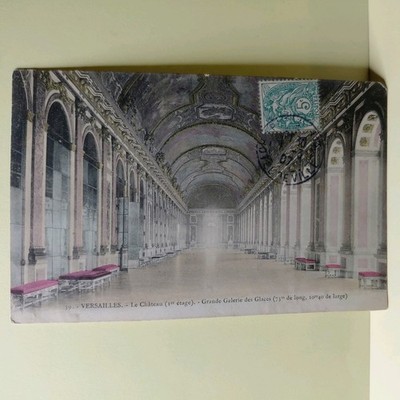 AK :  Versailles - Le Château - Grande Galerie des Glaces -  ALT