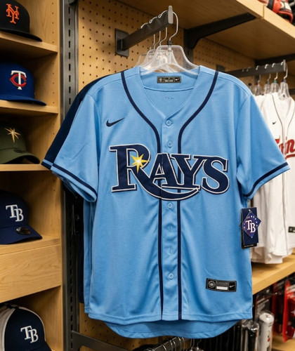 Tampa Bay Rays Blank Blue Stitched Baseball Jersey Mens S-3XL NWT NEW