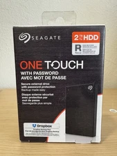 *NEW/SEALED* Seagate One Touch 2TB Password Protected External Drive