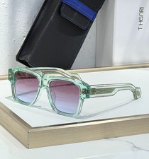 T-HENRI ESTOQUE Sunglasses Thick Acetate Frame Photochromic Size 55-18-149 New