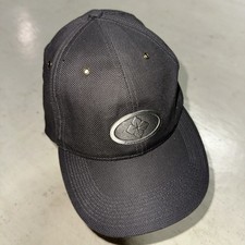 Farm Credit Services Ball Cap Metal Logo Adjustable Hat Gray Cotton Fersten