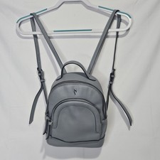 Simply Vera Vera Wang 10" Handbag Mini Backpack Purse Blue Gray