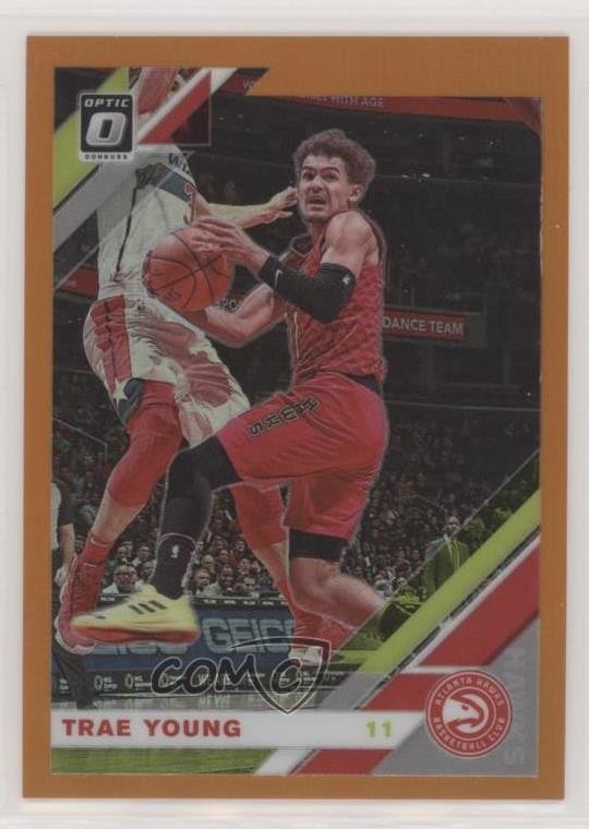 2019-20 Panini Donruss Optic Orange Prizm /199 Trae Young #2