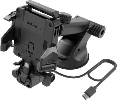 NO Look Docking Agena G1 Charging Phone Holder Dashboard Windshield Universal