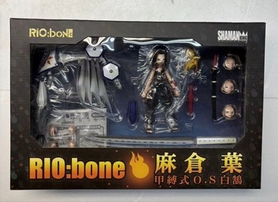 RIO bone Asakura Yoh & Byakko SHAMAN KING IO.S. Hakuho Action Figure Japan